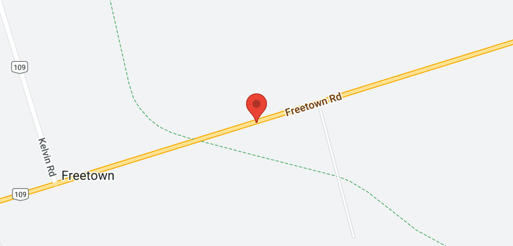 map of 1578 Freetown Road